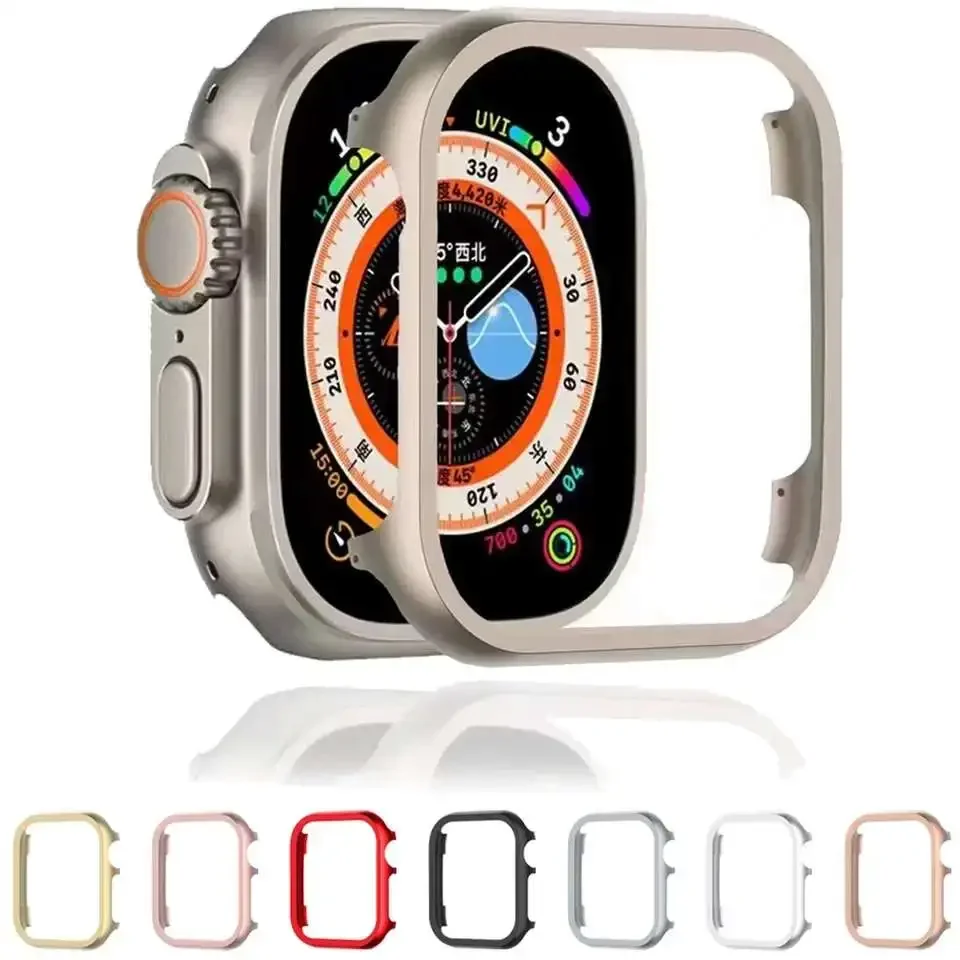Metal Cover for Apple Watch Se - Metal Bumper Aluminum Frame Case recension och pris