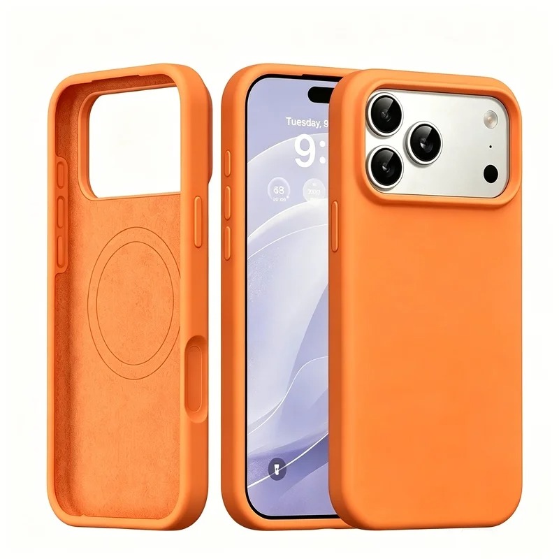 Magnetic Liquid Silicone Case  - Liquid Silicone Magnetic Phone Case recension och pris