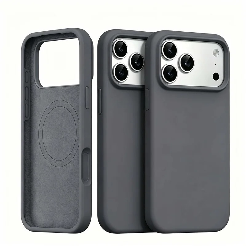 Magnetic Liquid Silicone Case  - Liquid Silicone Magnetic Phone Case recension och pris