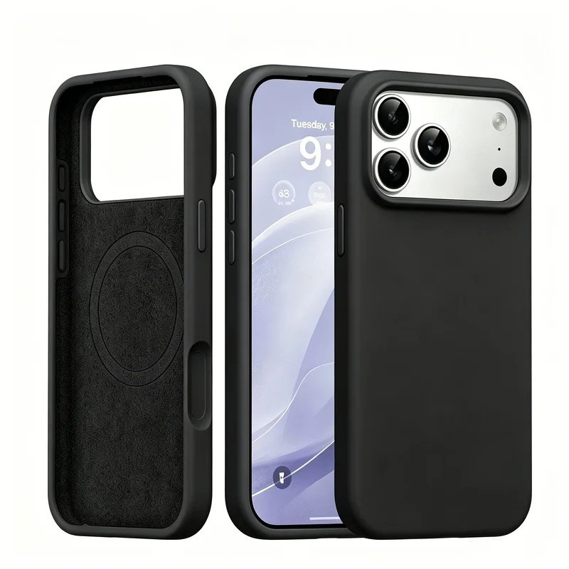 Magnetic Liquid Silicone Case  - Liquid Silicone Magnetic Phone Case recension och pris