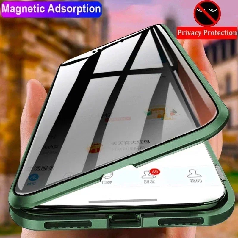 Anti Peeping Spy Case For OPPO - Anti Spy Privacy Glass Case recension och pris