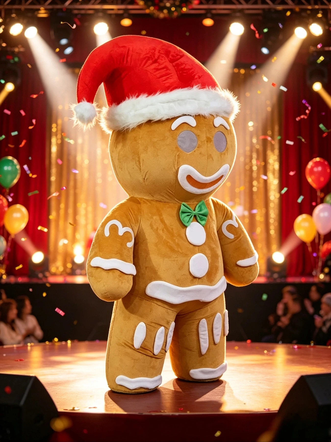 Inflatable Gingerbread Man Cos - Chargers recension och pris