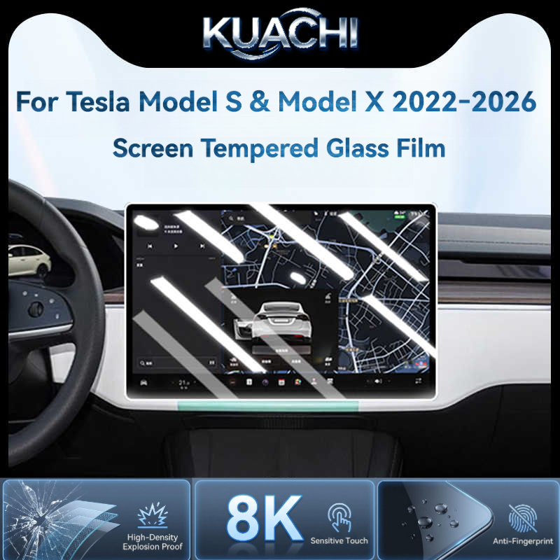 For Tesla Model S /Model X 202 - Matte Anti Glare Screen Protector recension och pris